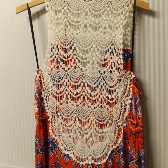 LADIES, FLORAL SUNDRESS, XL - Picture 3 of 3